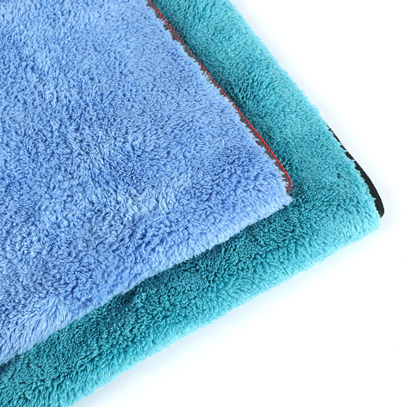 2PK 550GSM автомобильное полотенце из кораллового флиса высокой плотности/спортивное полотенце/уборка кухни/уборка ванной комнаты